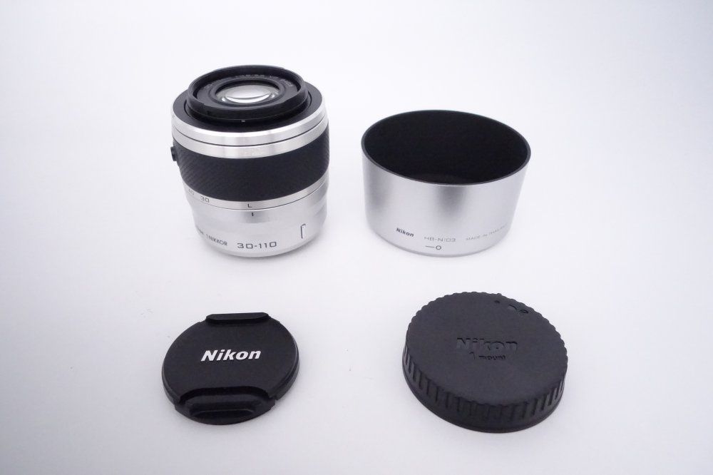 ニコン Nikon 望遠ズームレンズ 1 NIKKOR VR 30-110mm f|3.8-5.6 シルバー D10071A
