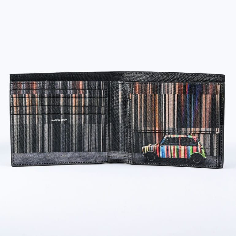 ポールスミス Paul Smith 二つ折り財布 小銭入れ付 ミニクーパー