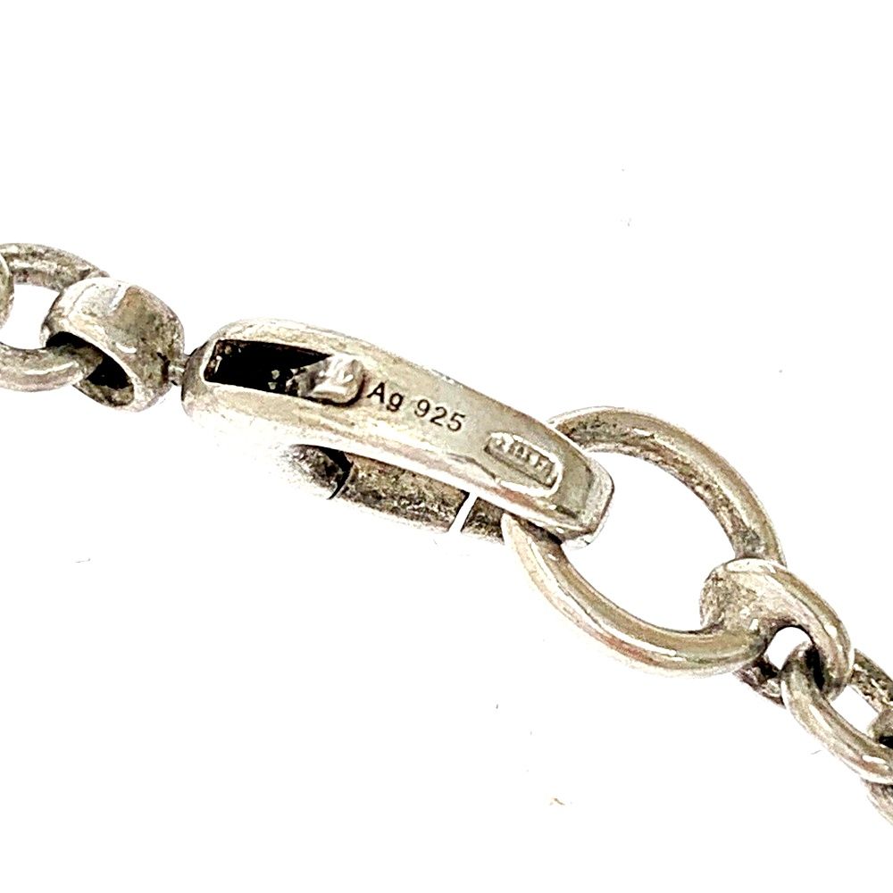 中古】GUCCI グッチ シルバー インターロッキングG ネックレス 26.0g