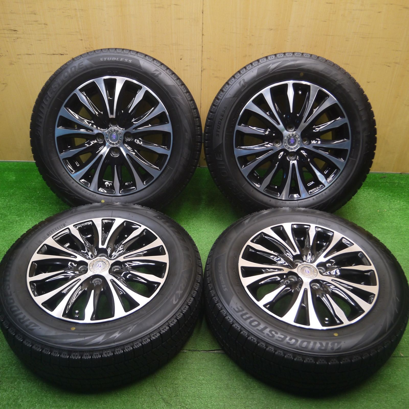 送料無料] キレイ！21年☆WORK PIETRA ct1 185/65R15 スタッドレス  