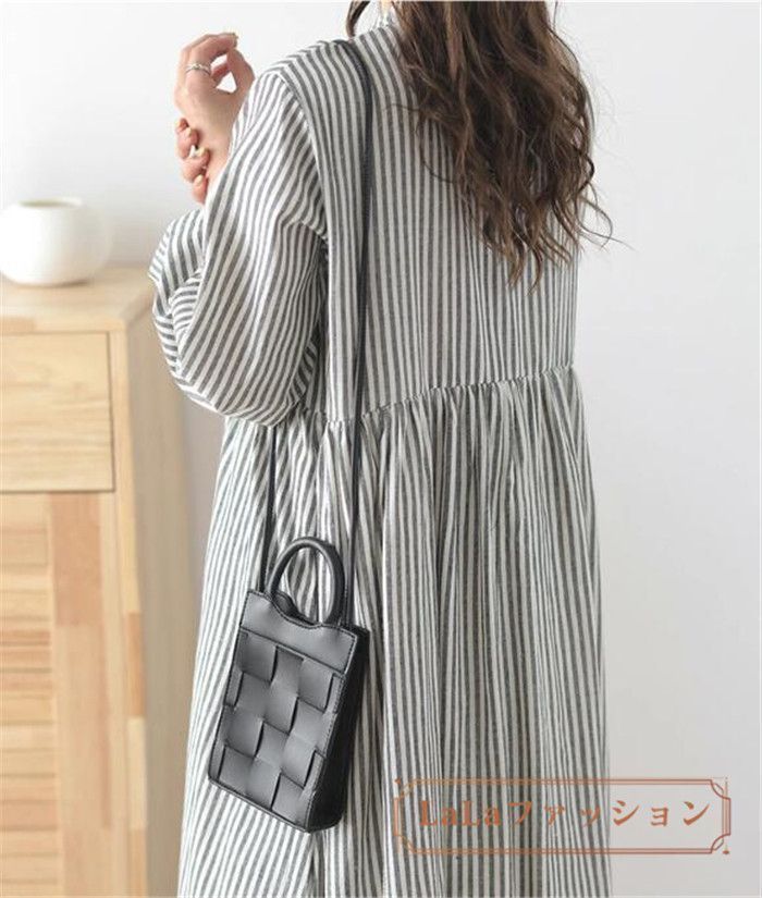 シャツワンピース レディース