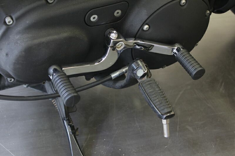 シーソーペダル シフトレバー 2004〜22年スポーツスターミッドコントロール