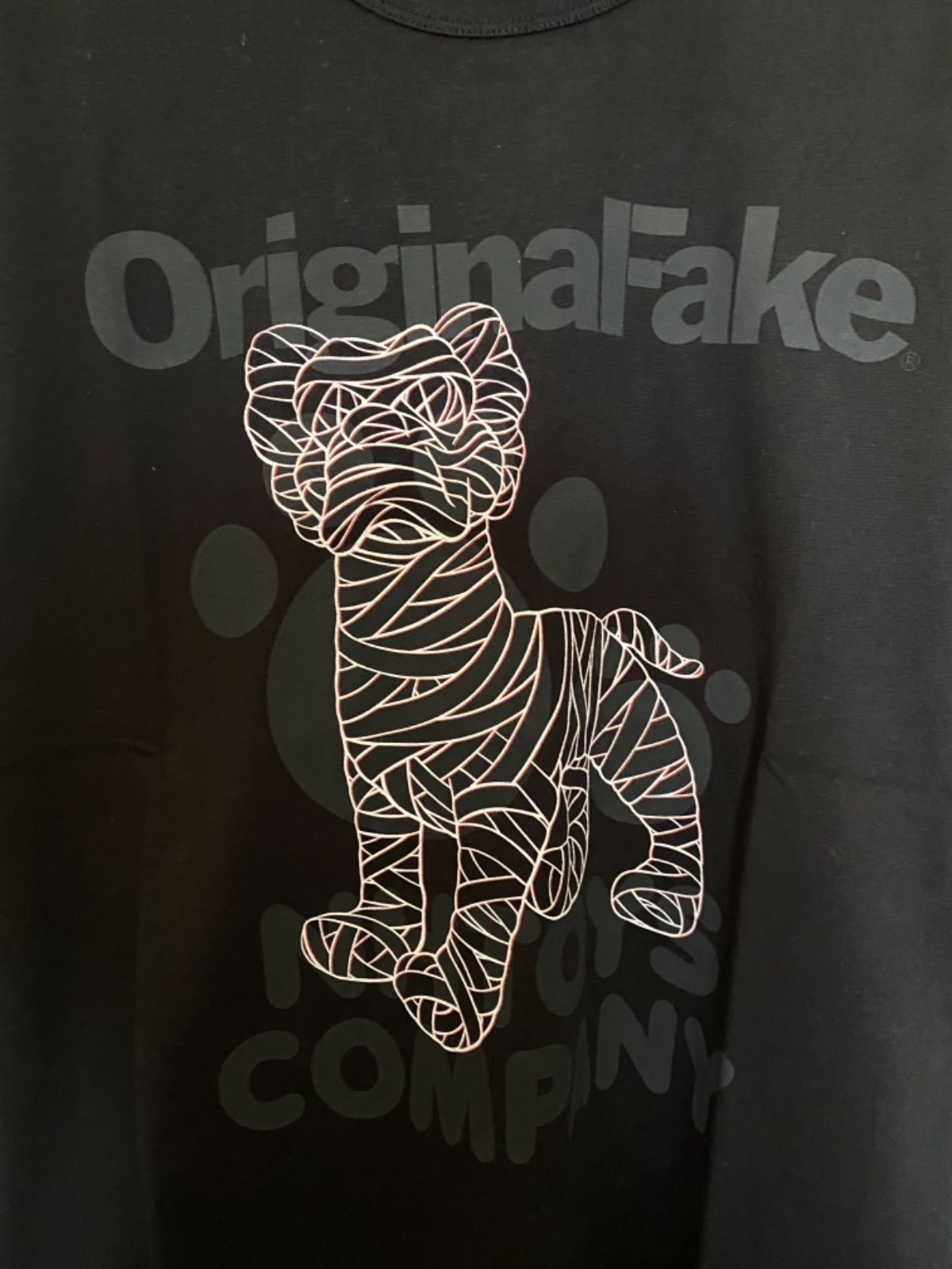 ネイバーフッド×Origina Fake コラボTシャツ（＾Ｏ＾） - ストリート