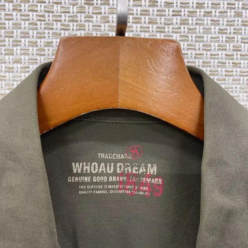 エリ出品 WHO.A.U ミリタリー ツーポケット フィールド シャツ ジャケット 105