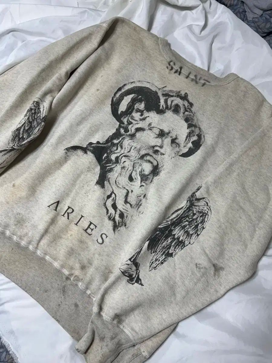 SAINT MICHAEL(セント マイケル) aries スウェットシャツ S