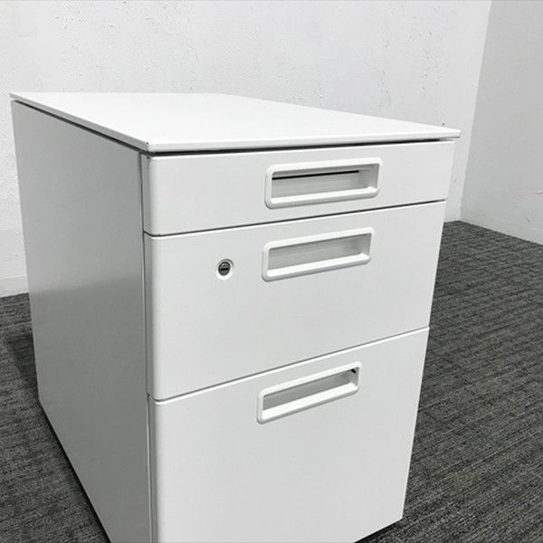 インサイドワゴン 3段 インベント サイドキャビネット デスクワゴン コクヨ ホワイト MARWIL-DEMENAGEMENTS_CH