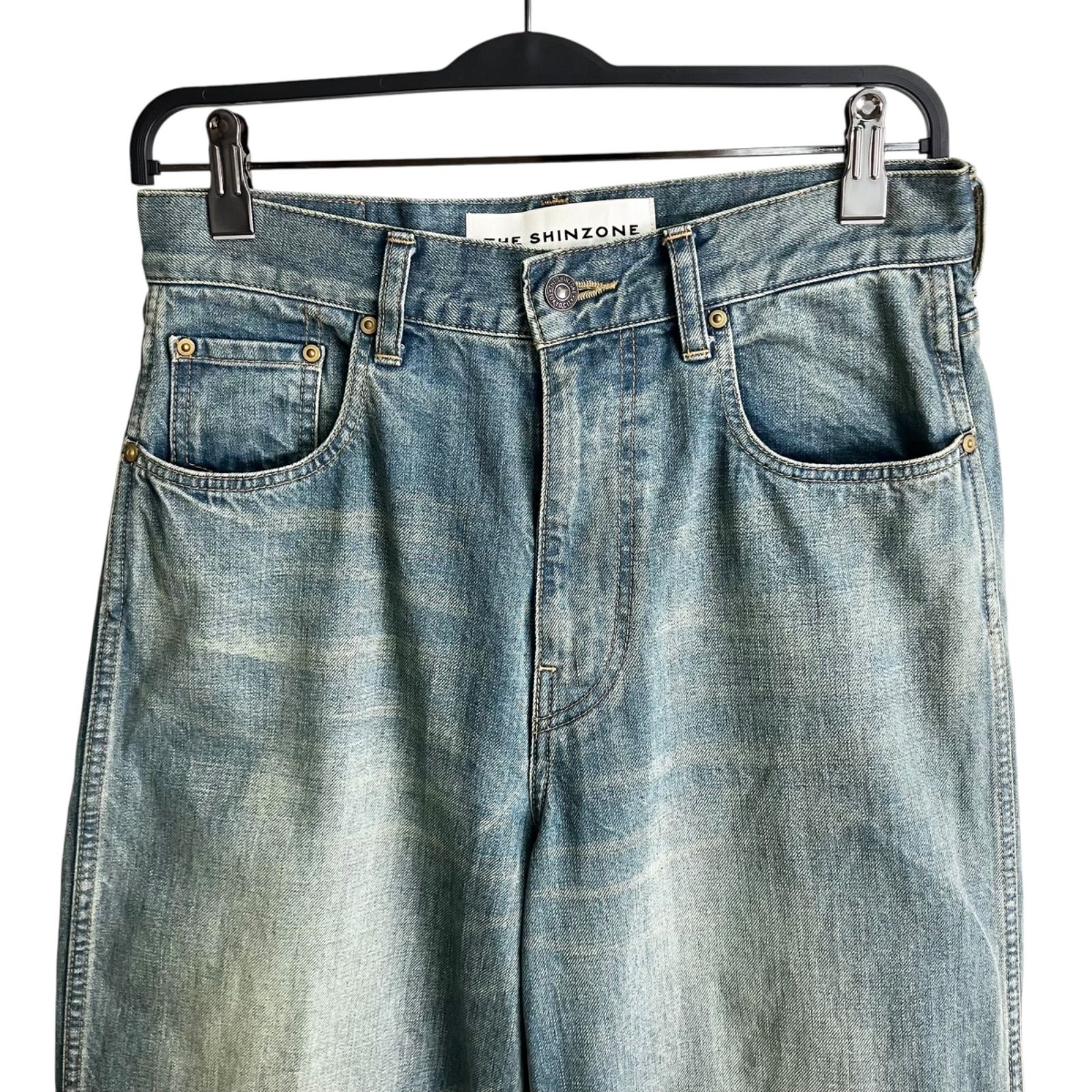 THE SHINZONE 2025SS ROBINSON DENIM PANTS 34 ブルー シンゾーン  