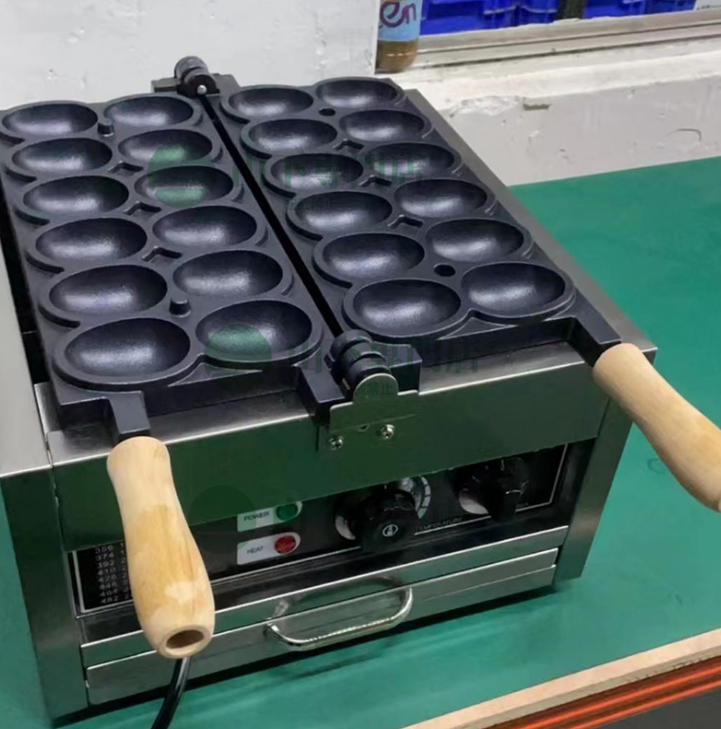 送料無料 笑顔 ベビーカステラメーカー 笑顔のケーキ 12ピース 単相 100V 厨房|業務|飲食|店舗 笑顔の焼印 別売り