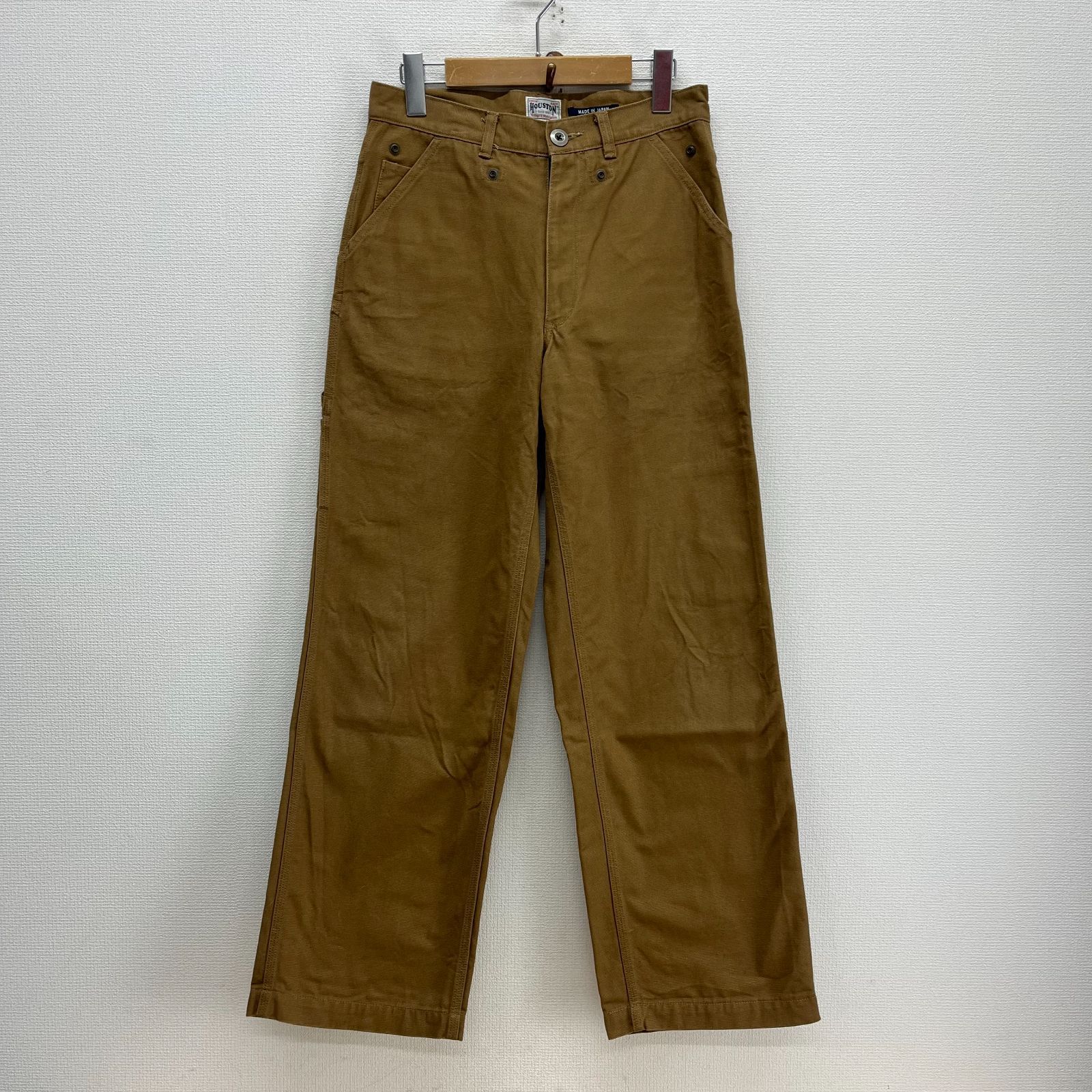 HOUSTON ヒューストン 10018 DUCK APRON DENIM PAINTER PANTS ダック ペインターパンツ ワークパンツ 30 10129120