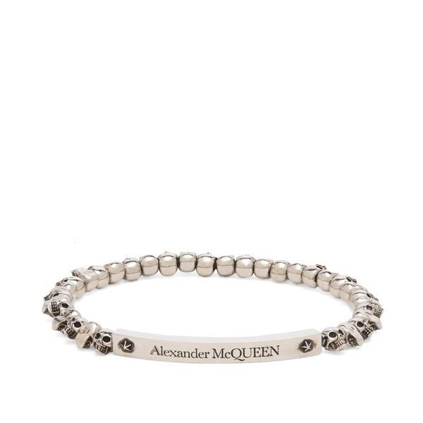 Alexander McQUEEN ブレスレット Alexander McQueen Seal ブレスレット | シルバートーン