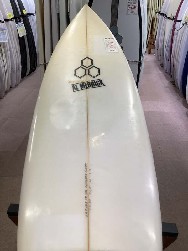 【ムラスポOUTLET公式】中古サーフボード USED　CHANNEL ISLANDS　チャネルアイランド　HAPPY EVERYDAY ハッピーエブリデイ　5’7　ショートボード　サーフィン　ムラサキスポーツ　OUTLET アウトレット