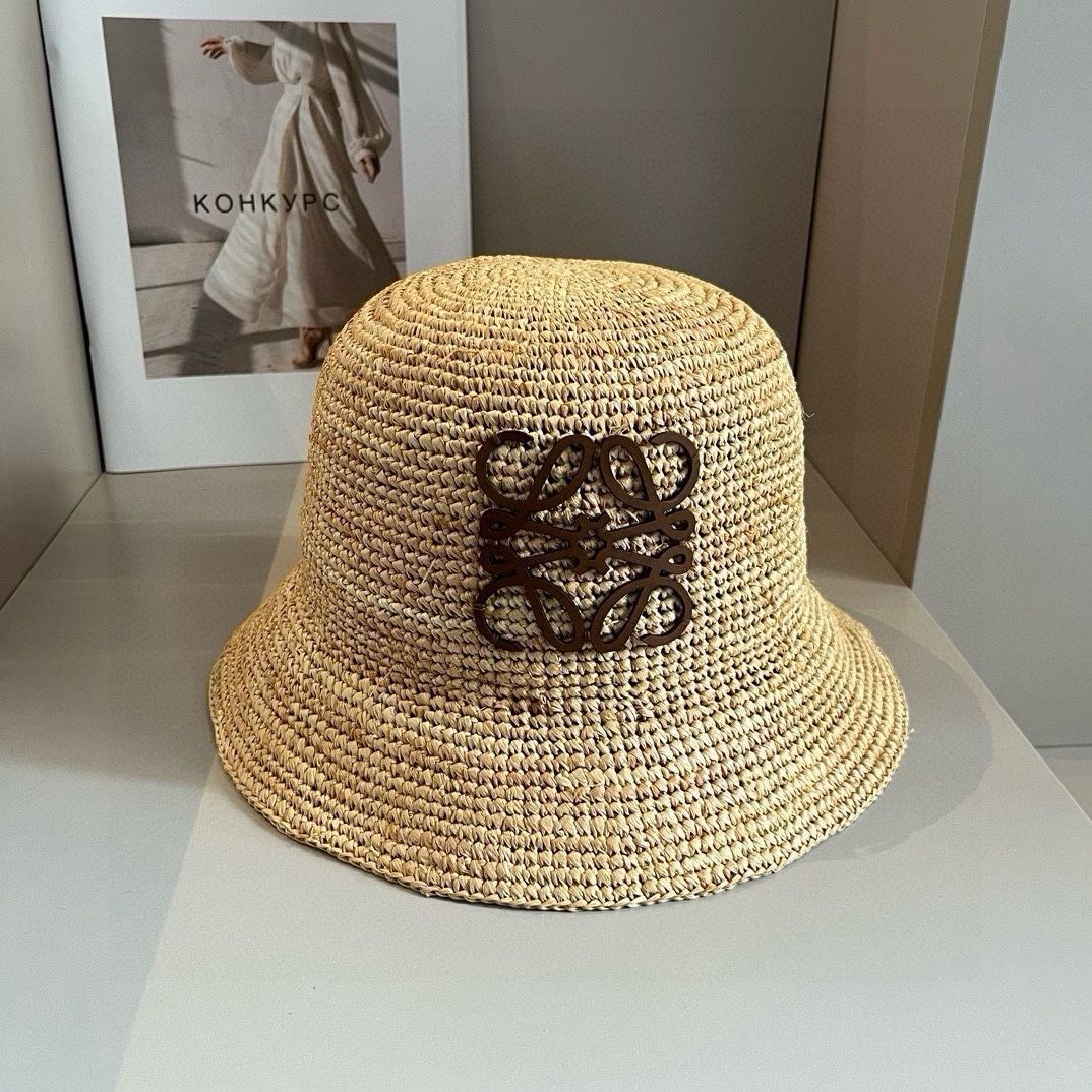 Loewe（ロエベ）のストローハット ラフィア素材 純手工製作 一般