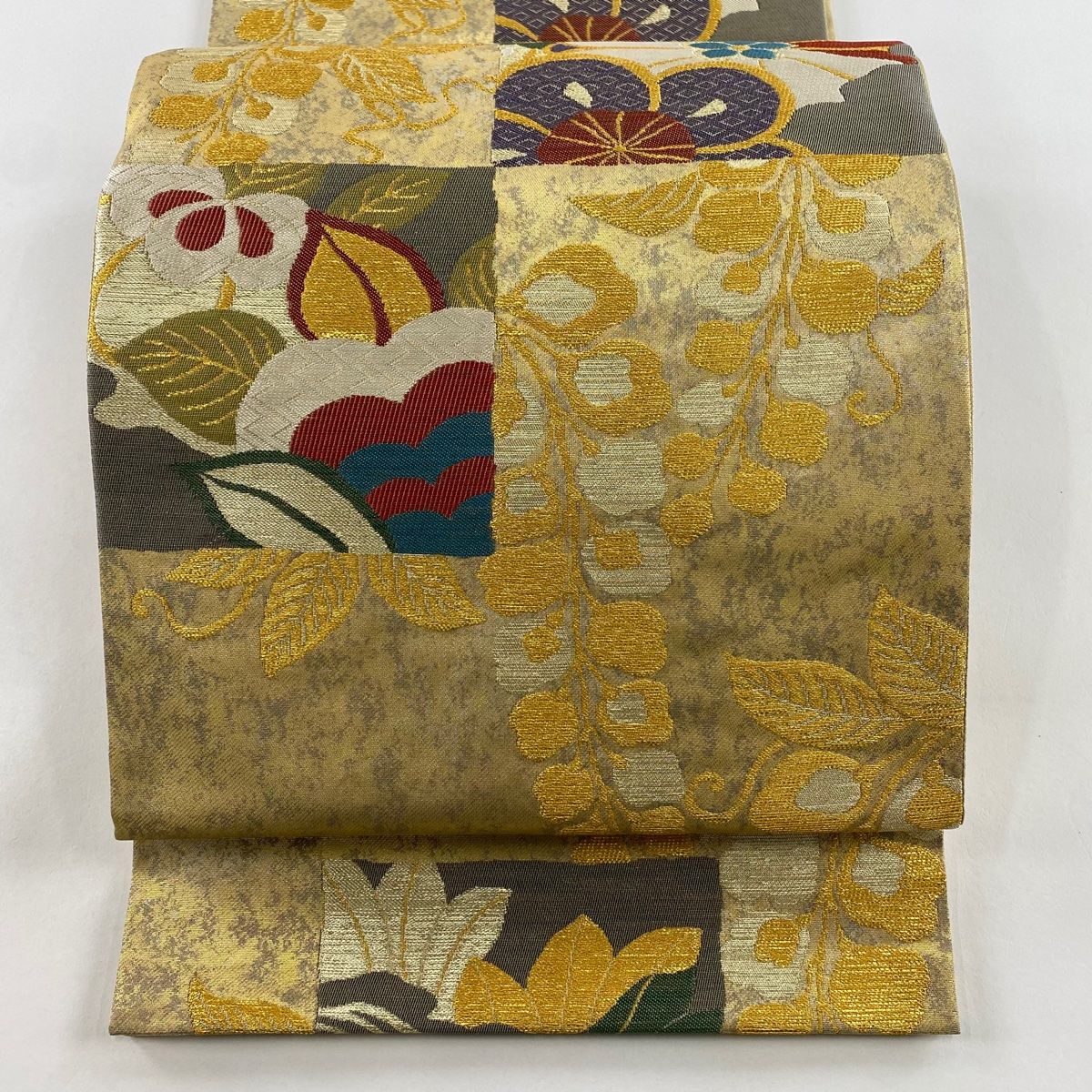 袋帯 美品 袋帯 美品 逸品 六通 正絹 袋帯 逸品 六通 正絹 仕立