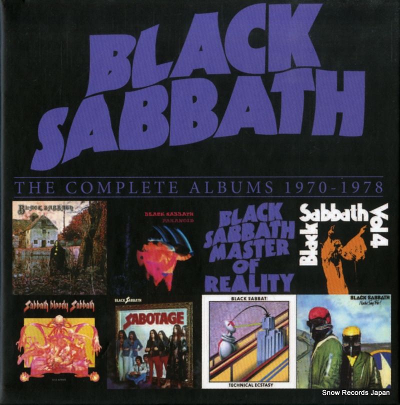 CD ブラック サバス the complete albums 1970-1978 R2-542306