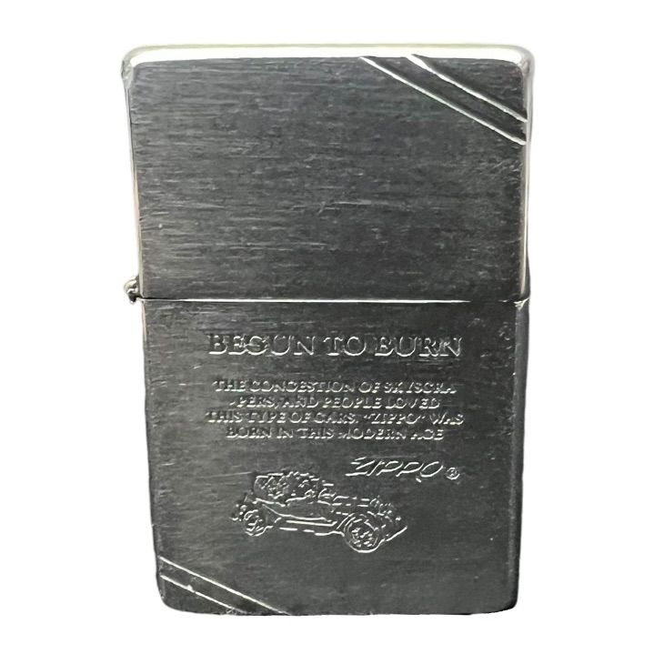 ZIPPO ジッポ Ⅷ ライター BEGUN TO BURN ジャンク r138 - メルカリ