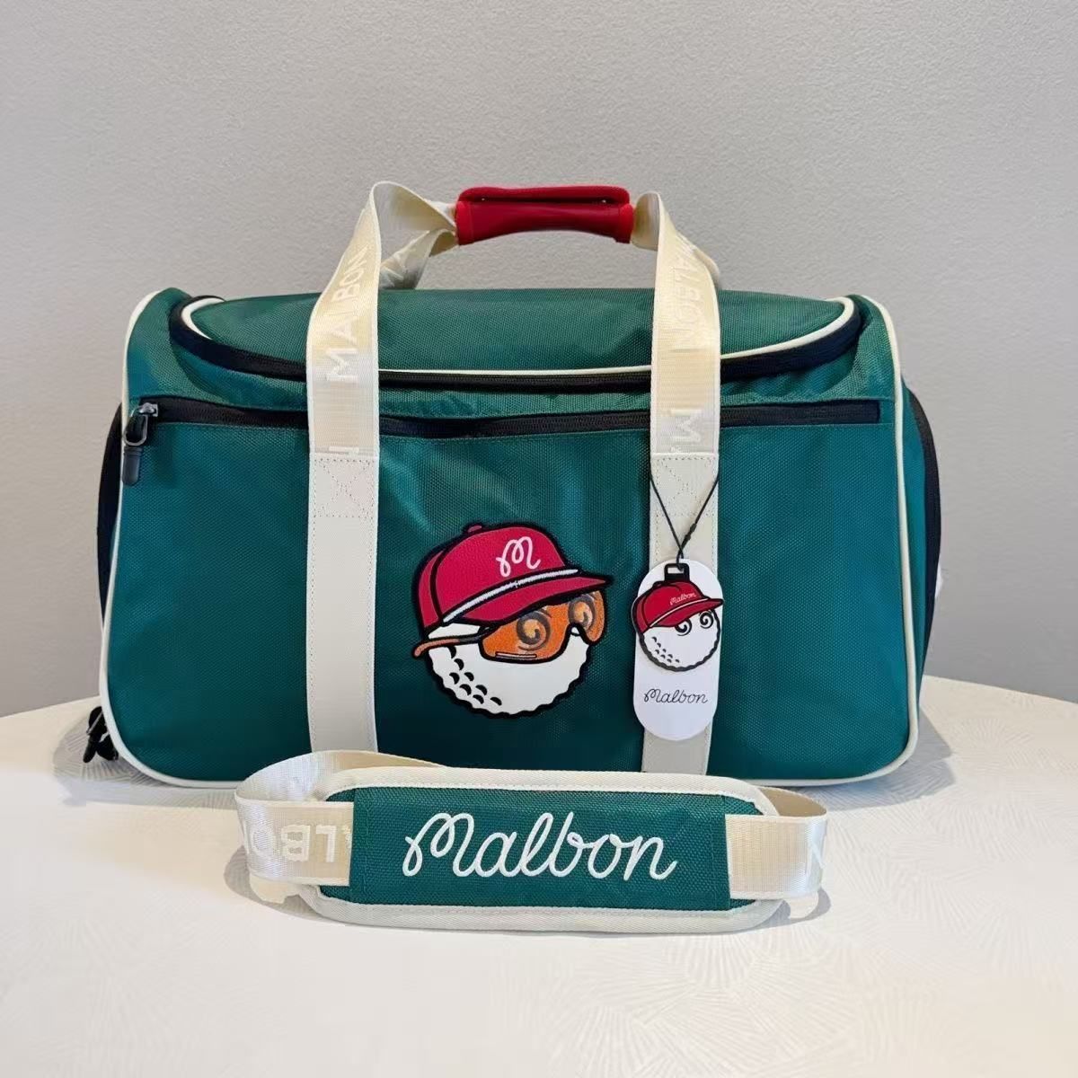 malbon マルボンゴルフカートバッグ malbon 韓国 丈夫生地 グリーン malbon マルボンゴルフカートバッグ malbon 韓国 丈夫生地