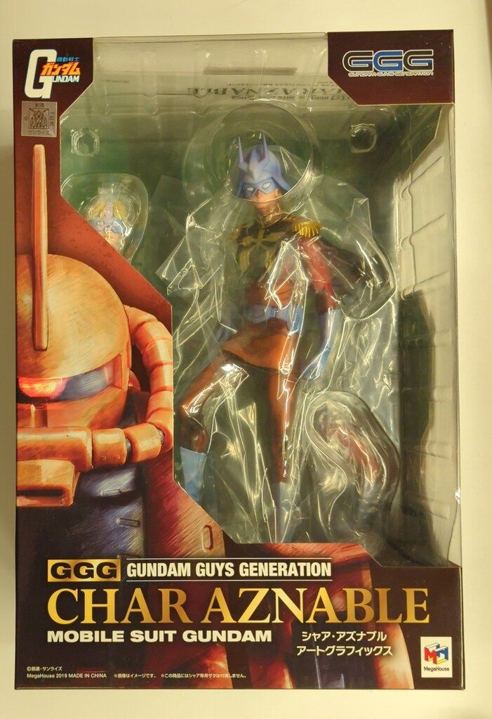 メガハウス GGG 機動戦士ガンダム シャア・アズナブル アートグラフィックス PVC