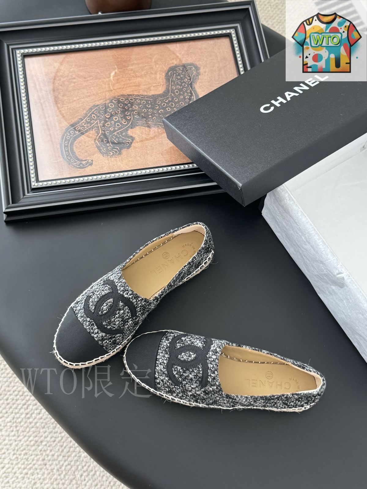 ☆シンプルで可愛い☆【CHANEL】エスパドリーユ エスパドリーユ 25cm CHANEL(シャネル) スリッポン(レディース