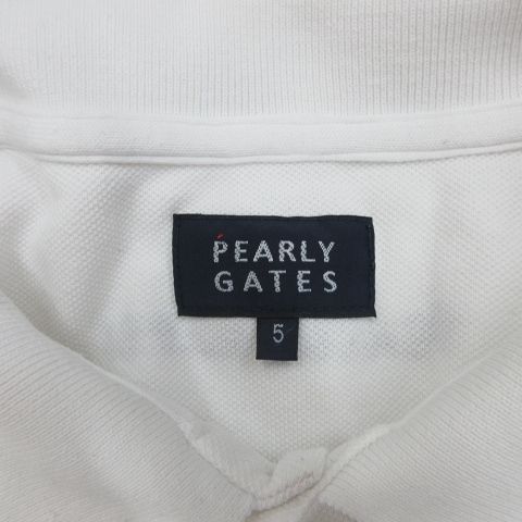 パーリーゲイツ PEARLY GATES ゴルフ スポーツウェア ポロシャツ