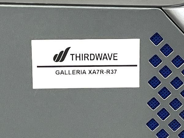 GALLERIA XA7R-R37 超美品