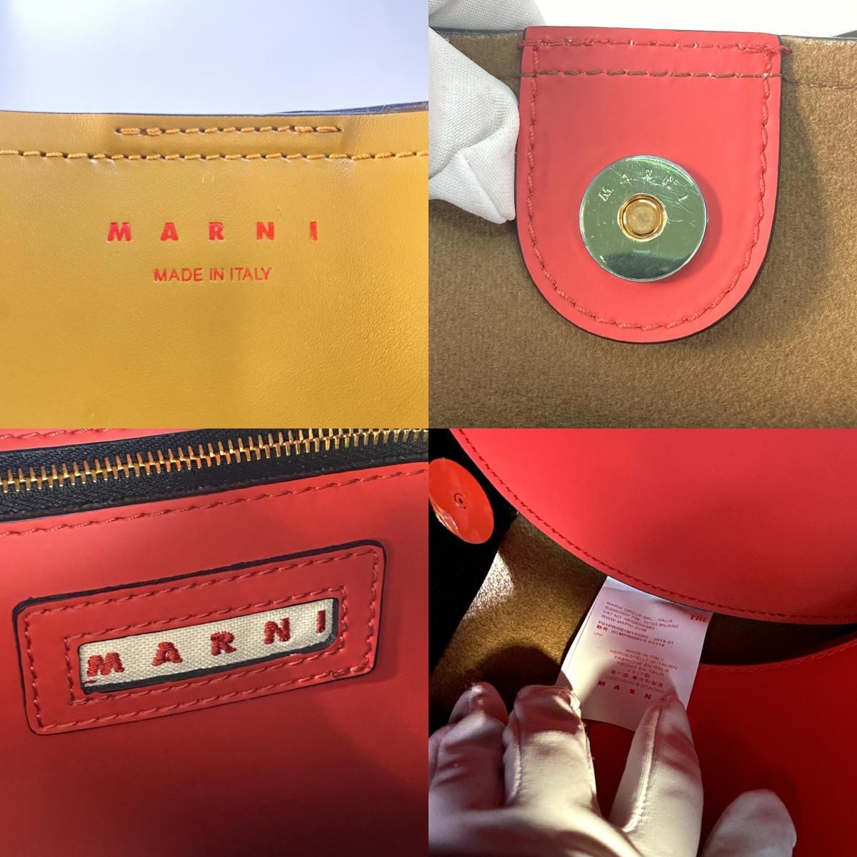 定価18.6万 新品 マルニ MARNI レディース ワンショルダー バッグ バイ 
