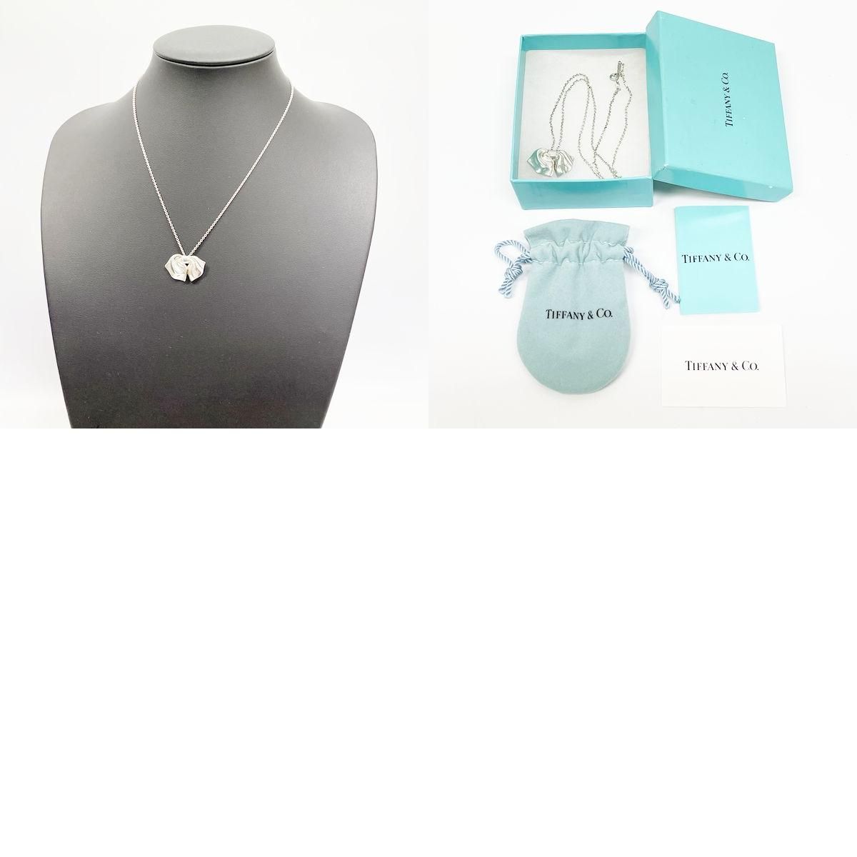 TIFFANY&Co. ヴィンテージ 1990 リボンモチーフ ネックレス - メルカリ
