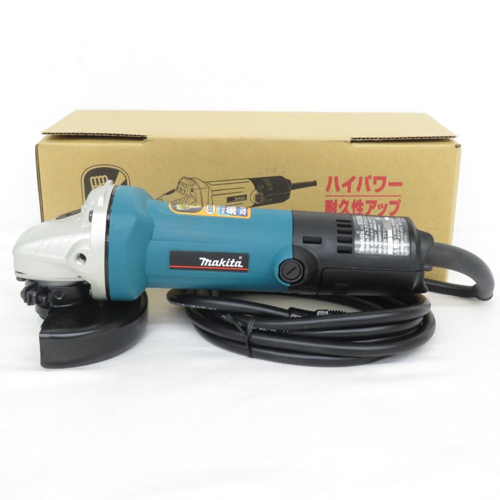 makita マキタ 100V 100mm ディスクグラインダ 低速高トルク スイッチ