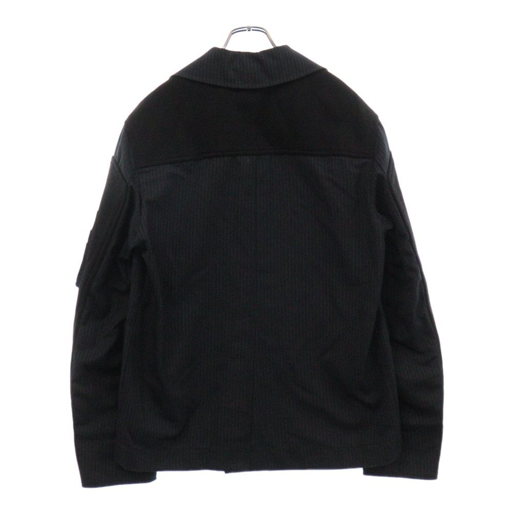 VALENTINO (ヴァレンチノ) シャドーストライプ ジップポケット シャツ