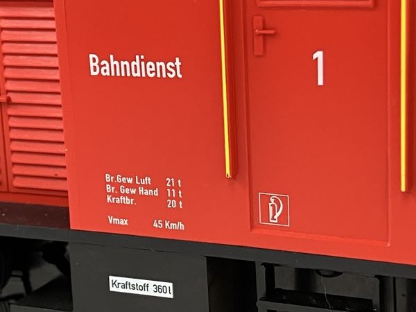 メルクリン LGB 21670 Bahndienst 1 ディーゼル機関車 レール メルクリン LGB 21670 Bahndienst 1 ディーゼル機関車 レール