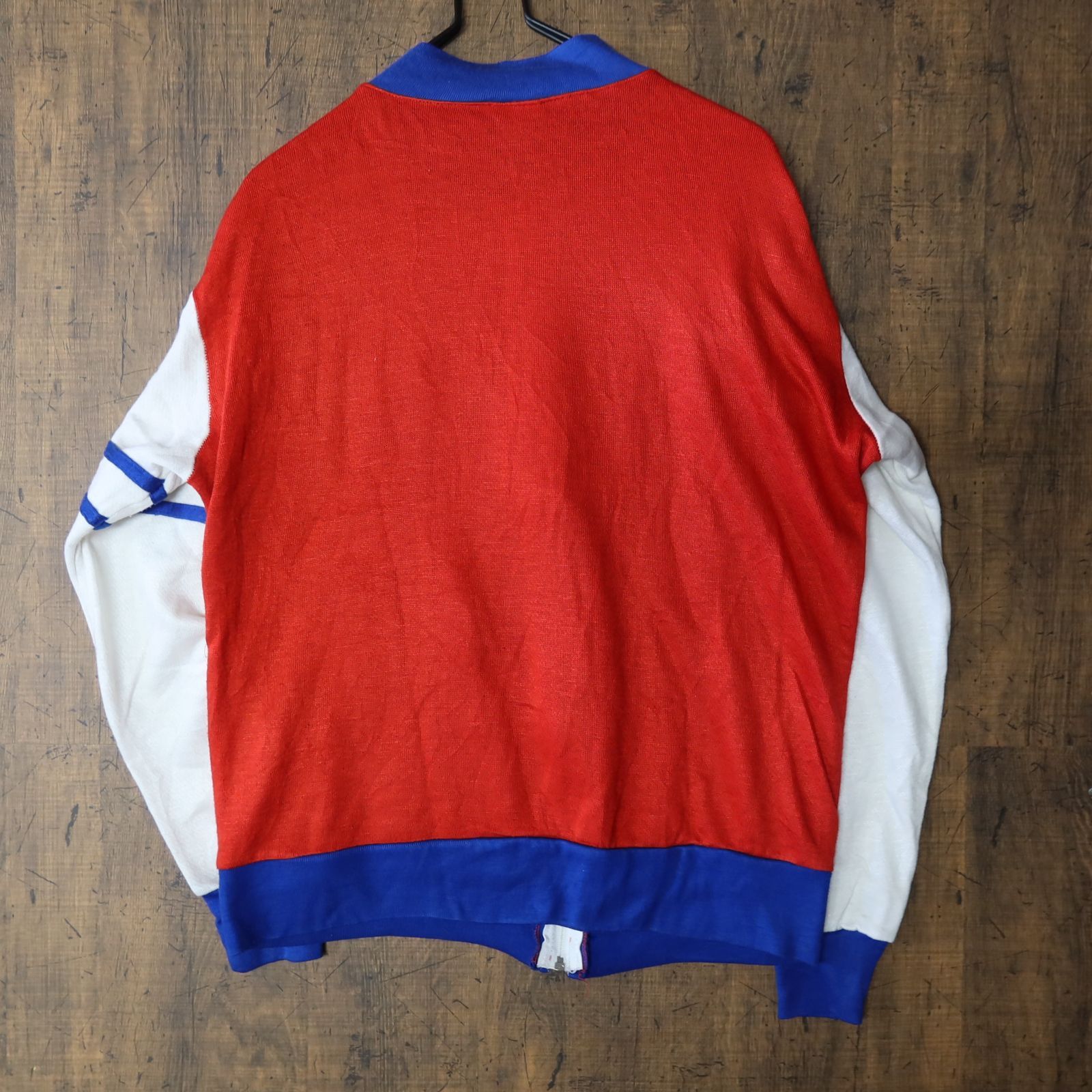 90s～ Vintage US古着☆Jantzen ジャンセン ジップカーディガン USA製 