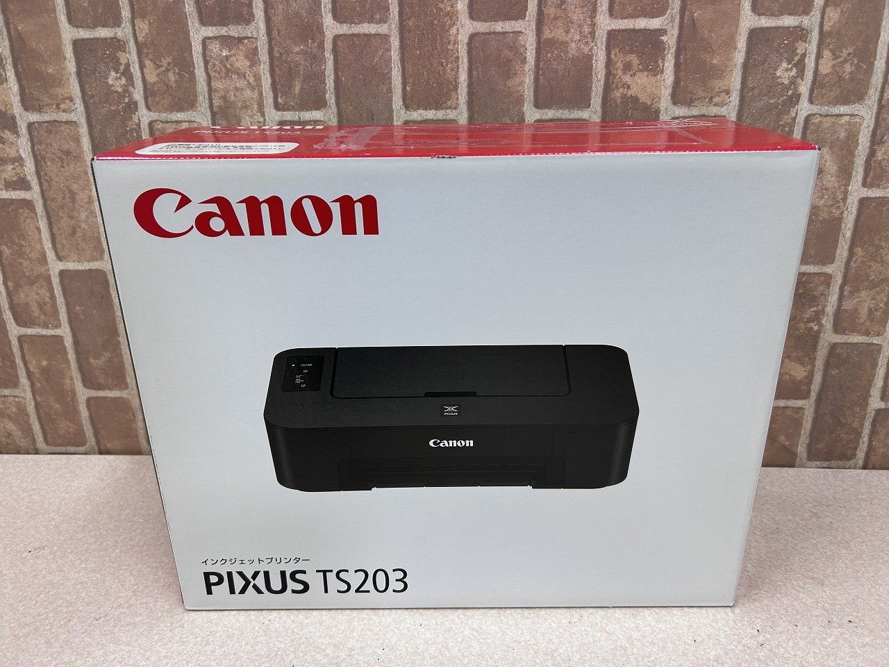未開封 TS203 インク付き プリンター即納 キャノン canon ピクサス