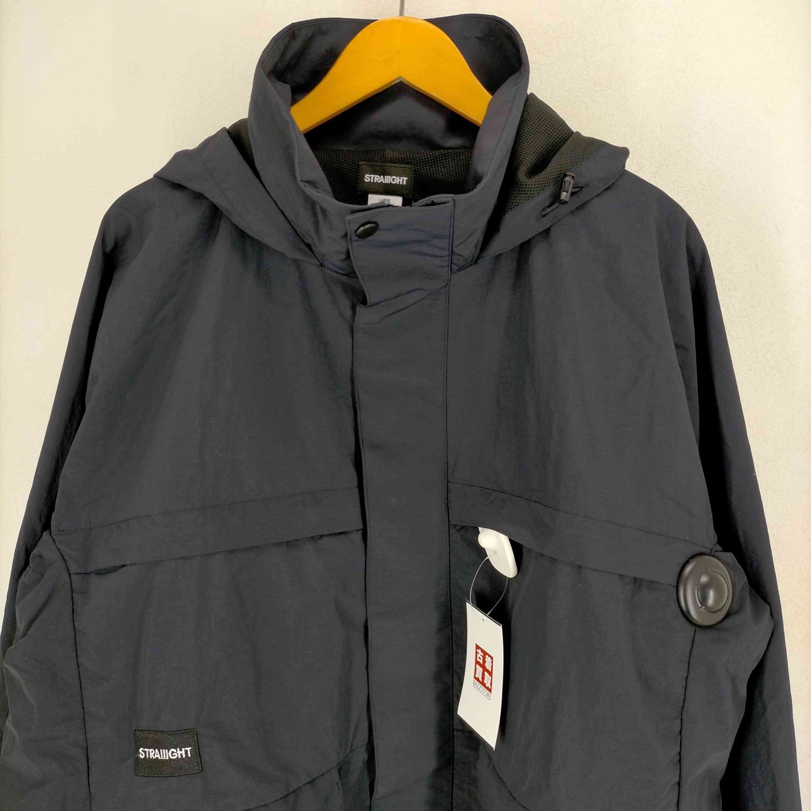 ストレイト STRAIIIGHT WATER PROOF FUNCTION JACKET NAVY メンズ JPN