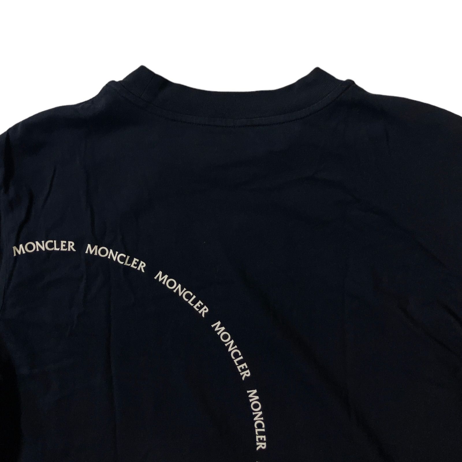 中古品】国内正規 22年製 MONCLER モンクレール LS TSHIRT T 中古品】国内正規 22年製 MONCLER モンクレール LS TSHIRT T