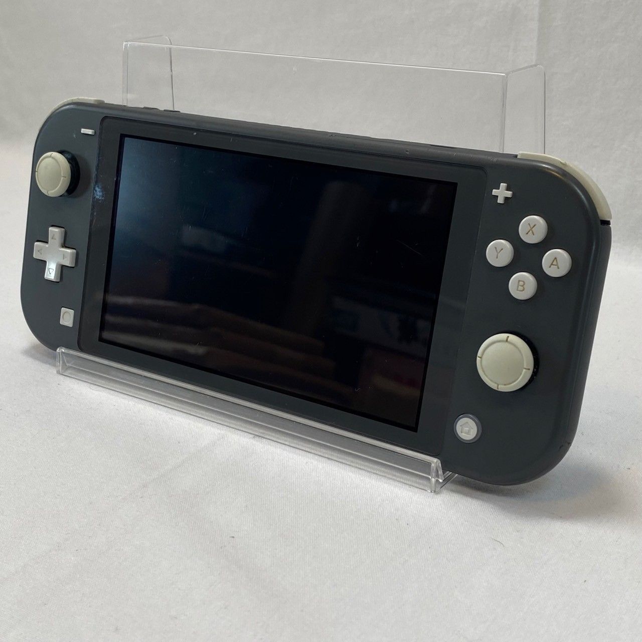 ジャンク】Nintendo/Switch/Lite/グレー/本体のみ/画面割れ/通電