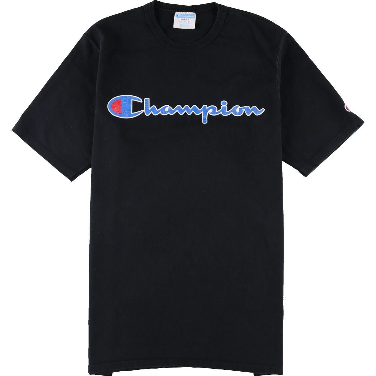 古着 チャンピオン Champion ロゴプリントTシャツ メンズM/eaa159029 ...