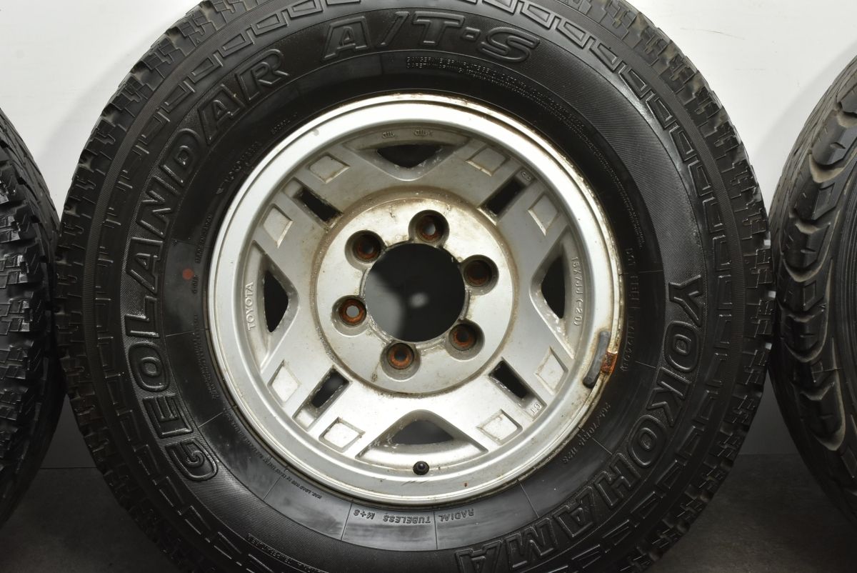 ランクル78プラド　TOYOTA純正アルミホイール1本 正規品】 トヨタ純正部品 ランクル 40 60 70 80 プラド 78 USA