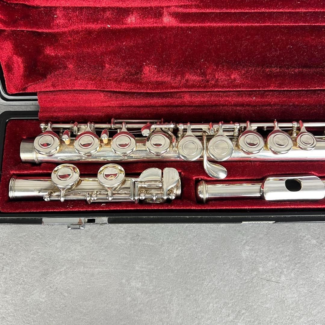 フォローで20％割クーポン配布中 比較的 YAMAHA ヤマハ YFL-311 頭部管銀製 Eメカ 管体清掃済み 吹奏楽 25M8260WM08261