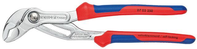 クニペックス(KNIPEX) コブラ 高性能ウォーターポンププライヤー250mmコンフォートハンドル 8705-250