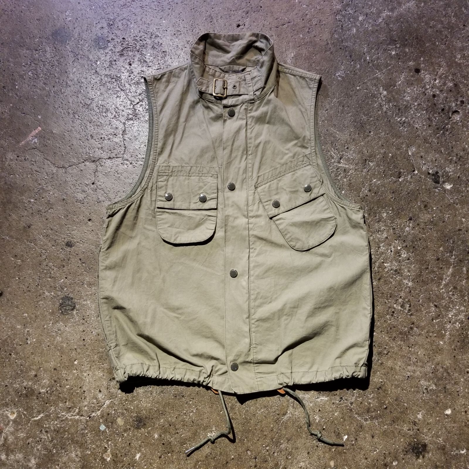 バブアー×エンジニアードガーメンツ ベスト ENGINEERED GARMENTS