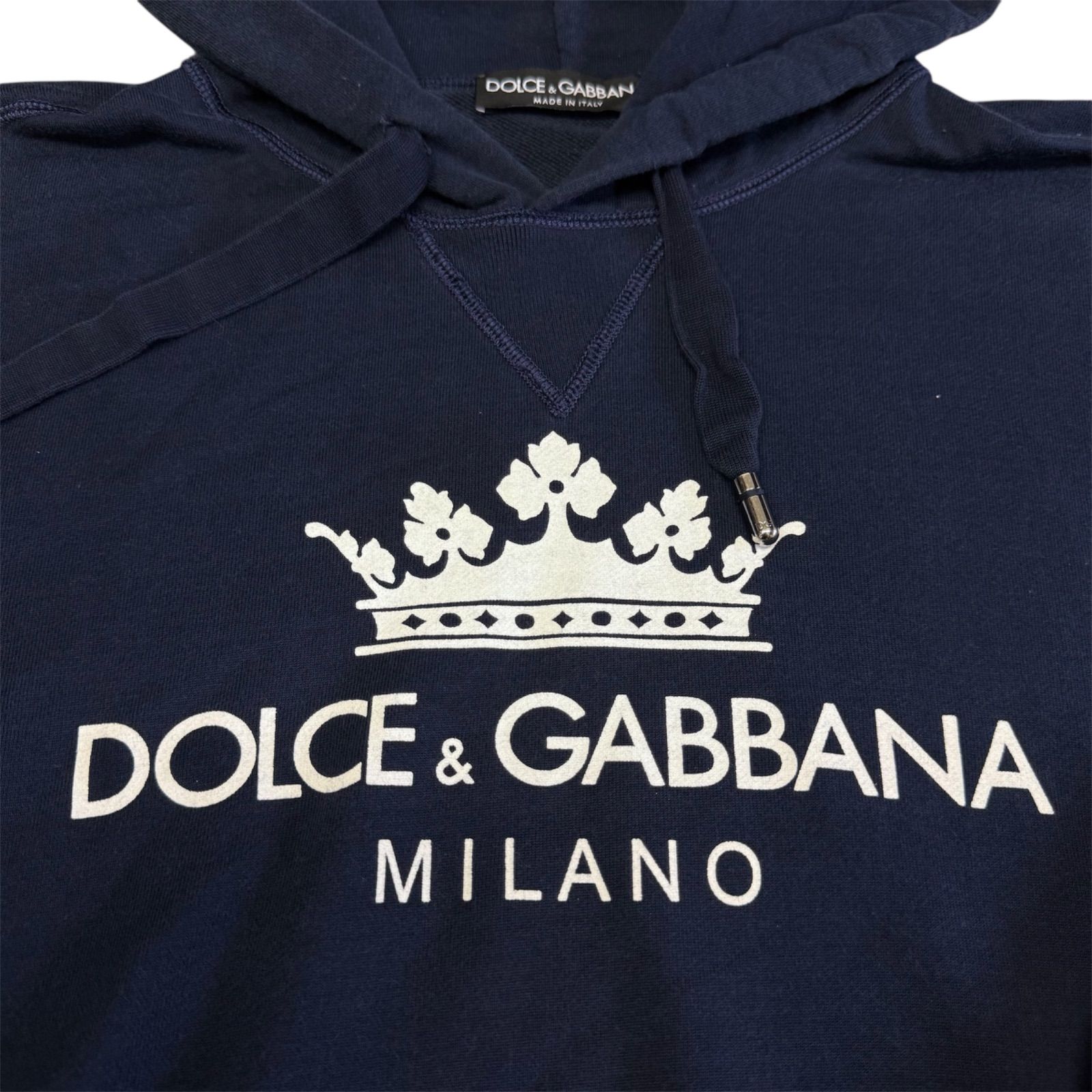 DOLCE&GABBANA D&G ドルガバ パーカー ショート丈 ロゴ DOLCE&GABBANA D&G ドルガバ パーカー ショート丈 ロゴ