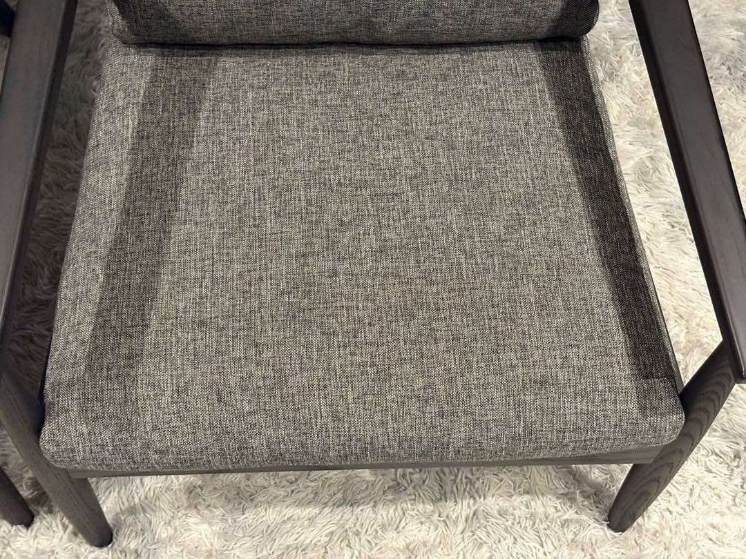 ②karimoku カリモク 1人掛けソファ 1Pソファ ファブリック IG