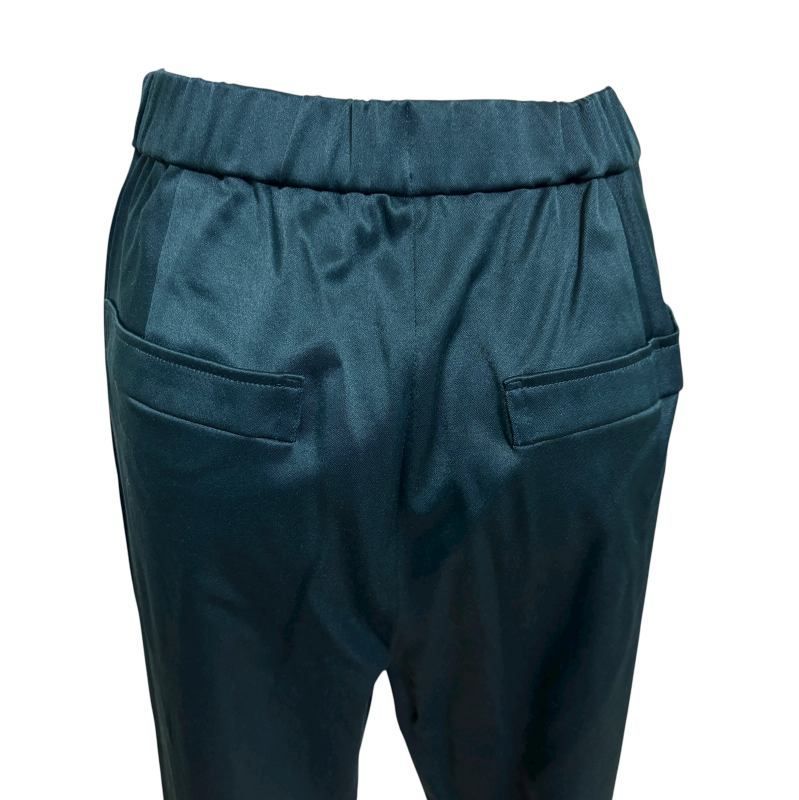ギャバジンK.T Gabardine K.T レディース パンツ サテンパンツ グリーン 緑 秋色 13号 コムサ DECORATOM_COM_BR