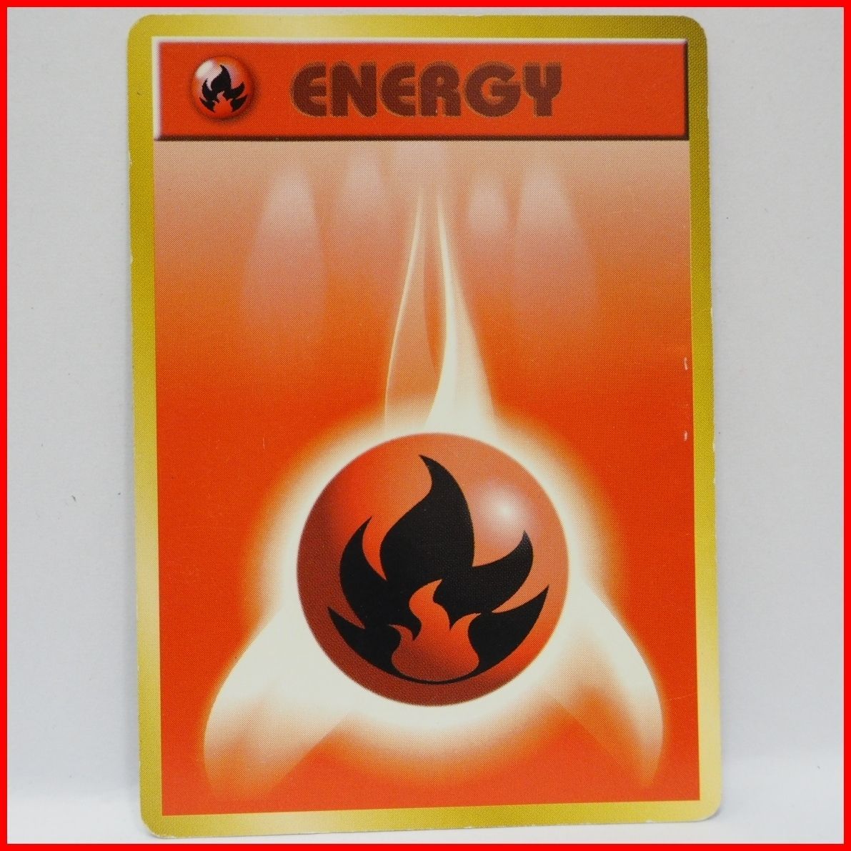 旧裏ポケモン カードゲーム【基本 炎エネルギー カードENERGY
