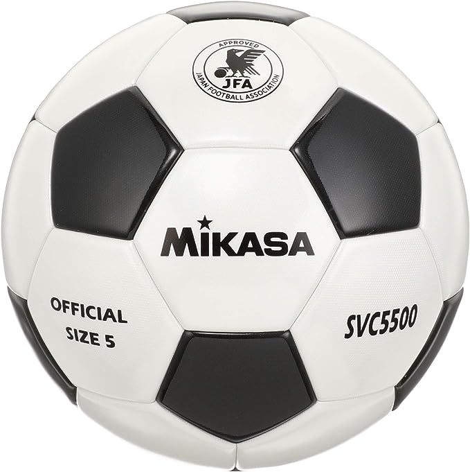 5号 ホワイト/ブラック ミカサ(MIKASA) サッカーボール 日本サッカー