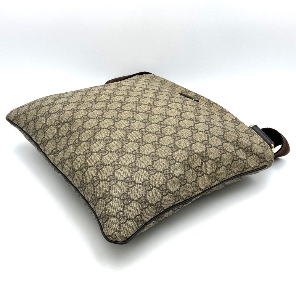 GUCCI グッチ 201446 ショルダーバッグ ブラウン GGスプリーム