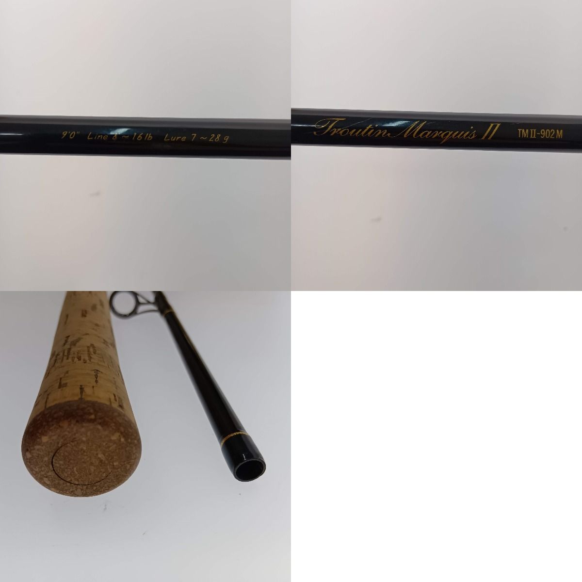 Abu Garcia アブガルシア トラウティンマーキスⅡ TMⅡ 902 M 本体のみ レインウェアセット ルアーロッド 