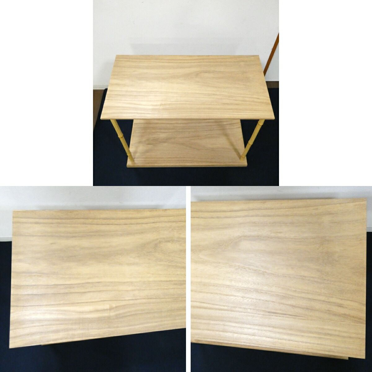 八月の特売品】利休好写 桐中空軽量合板 竹台子（2） 茶道具