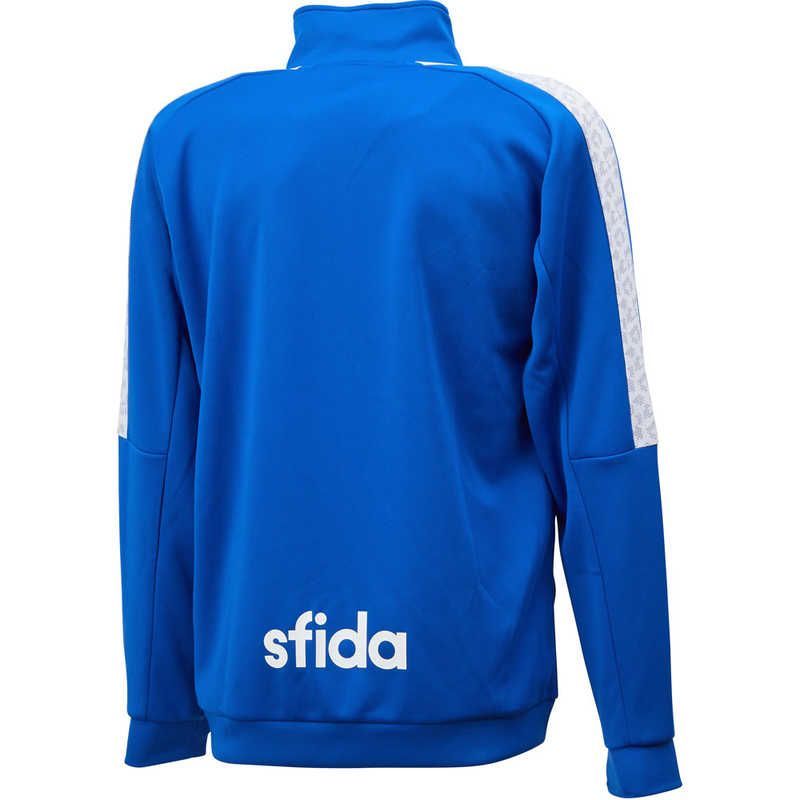 【 新品 未開封 】 イミオ sfida(スフィーダ) ジュニア BPウォームアップジャケット JR Blue 160 SA21812JR_25SS 未使用 送料無料