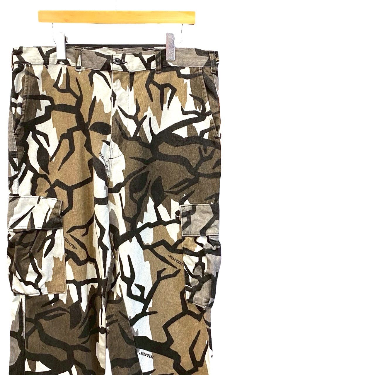 Deadstock!! 90s ビンテージ PREDATOR CAMOUFLAGE プリント