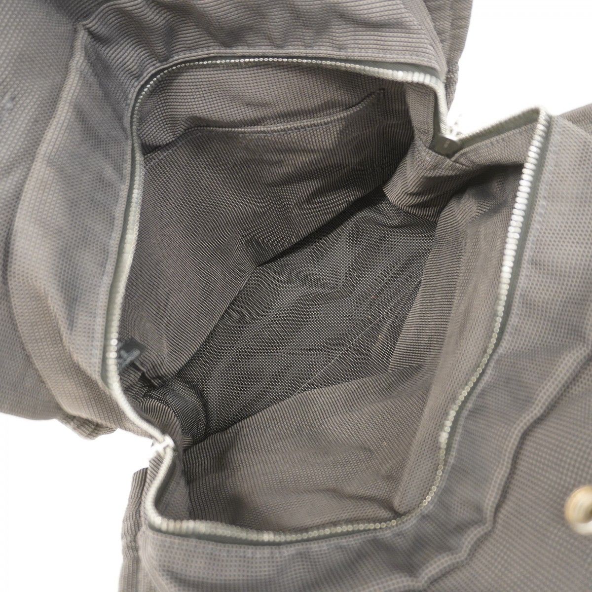 5ma0153-h エルメス リュック デイパック エールラインアドPM キャンバス グレー シルバー金具 レディース DECORATOM_COM_BR